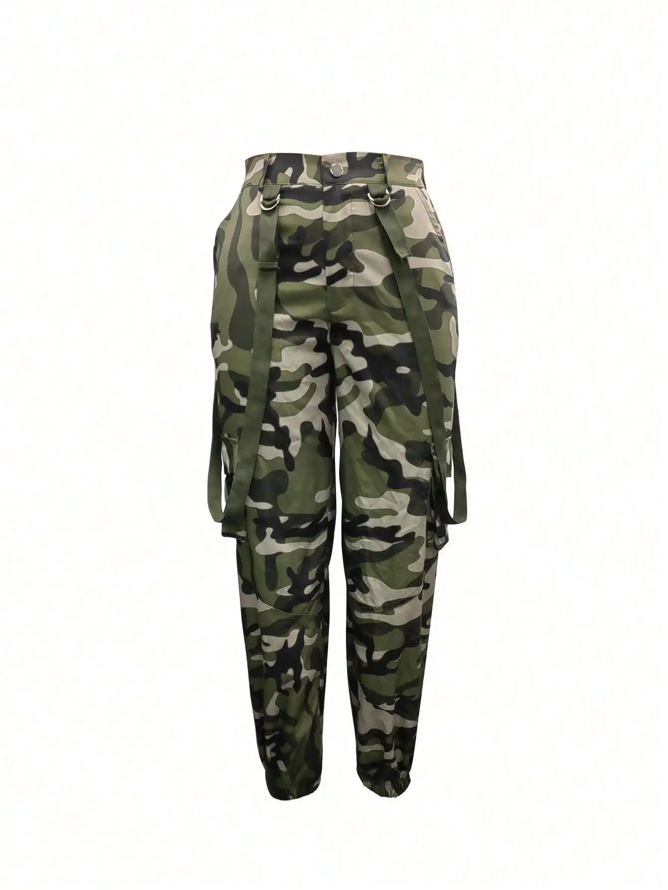 SDNGED Women's Camouflage Work Pants With Multiple Pockets