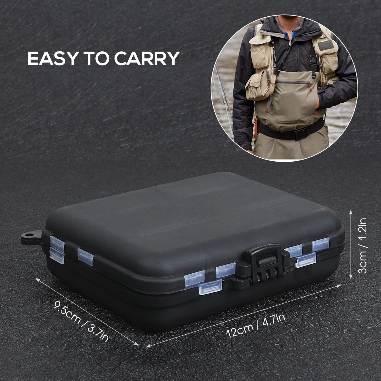 Docooler 263Pcs Fishing Accessories Set With Tackle Box