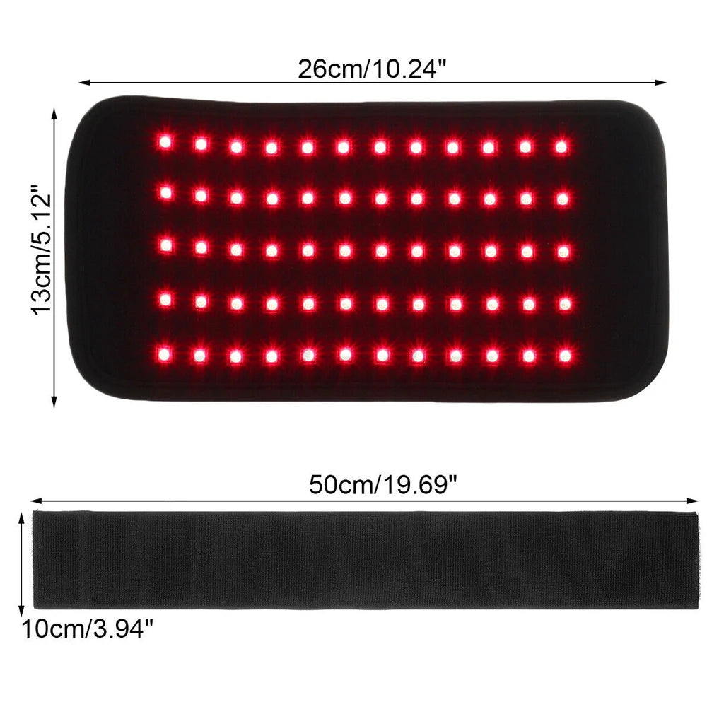 Infrared LED Light Therapy Heat Pad For Face Back Knees Hands Feet