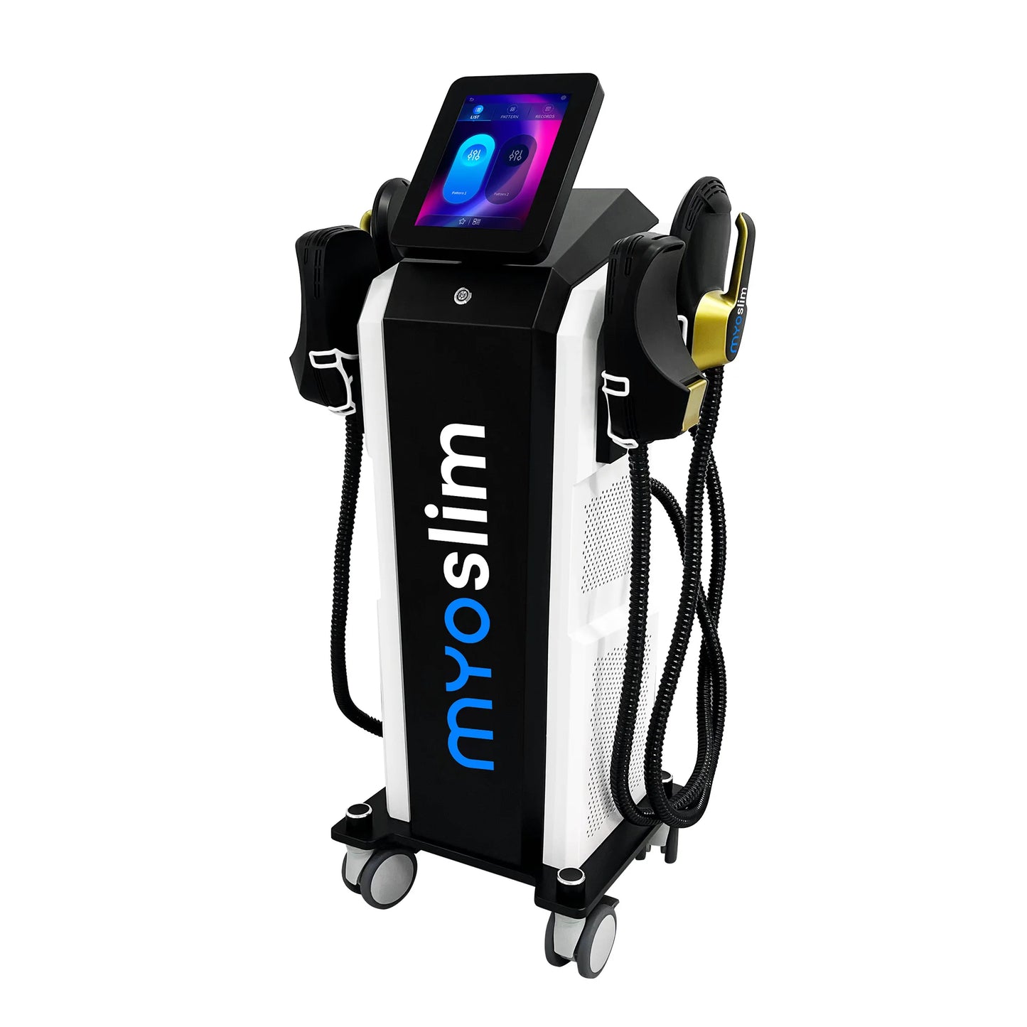 Myoslim NEO Folding Screen 6500W 15tesla Uses The Latest RF And HIEMT Technology To Muscle Building Body Shaping And Weight Loss