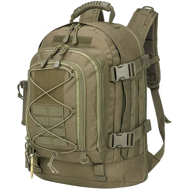 LQARMY Tactical Backpack Molle Military Nylon Outdoor Rucksack