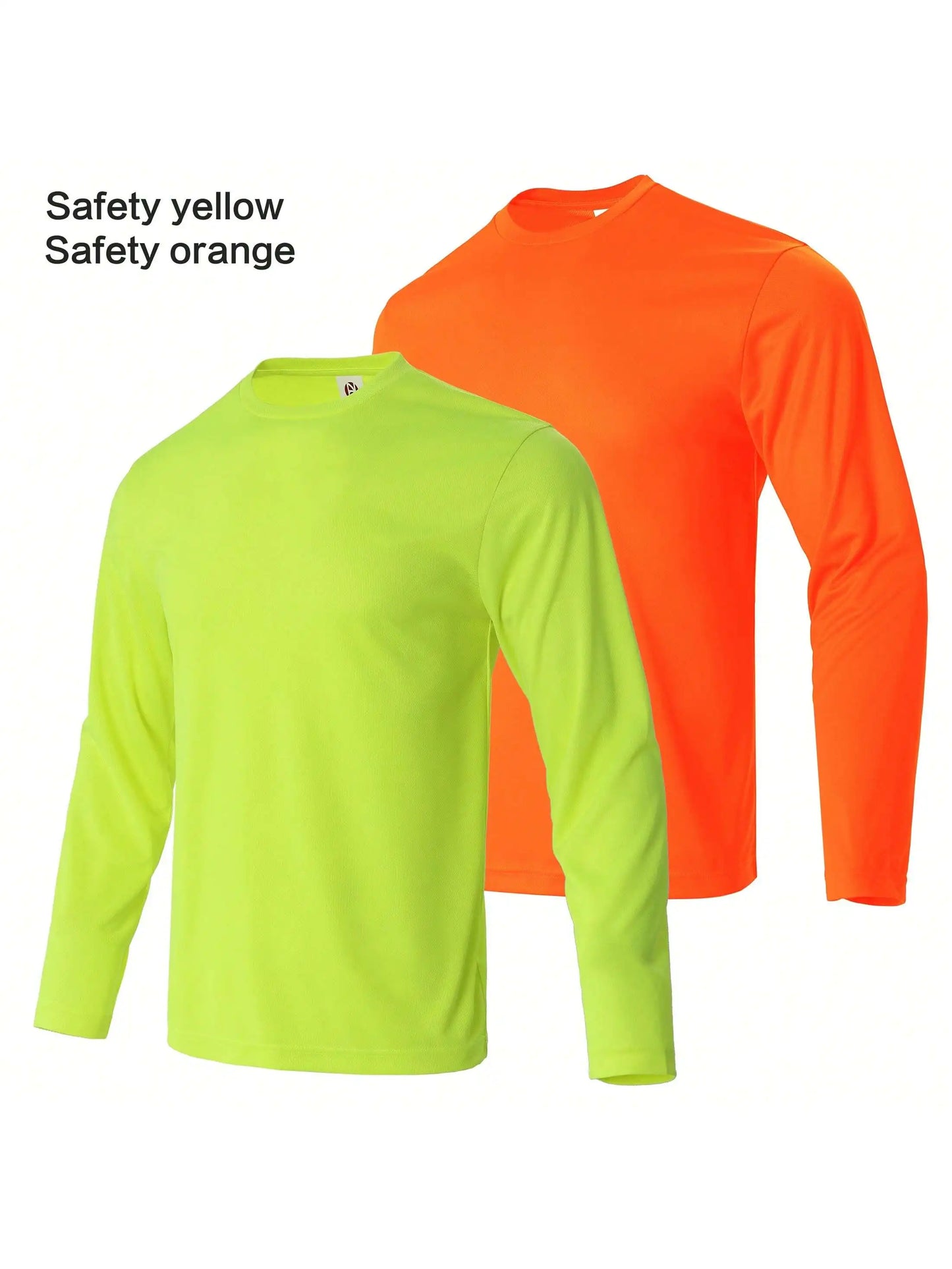 Unisex Performance Long Sleeve Shirt Breathable Moisture Wicking Quick Dry