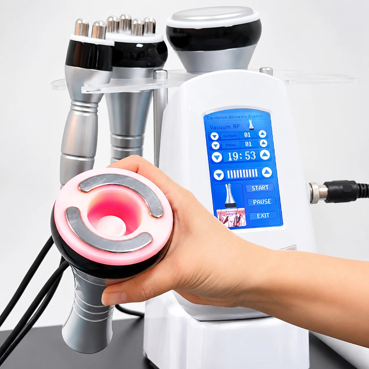 Professional 40Khz Cavitation Machine for Body Slimming And Fat Burning with RF Massage Shaping Device Overseas Warehouse Shipme