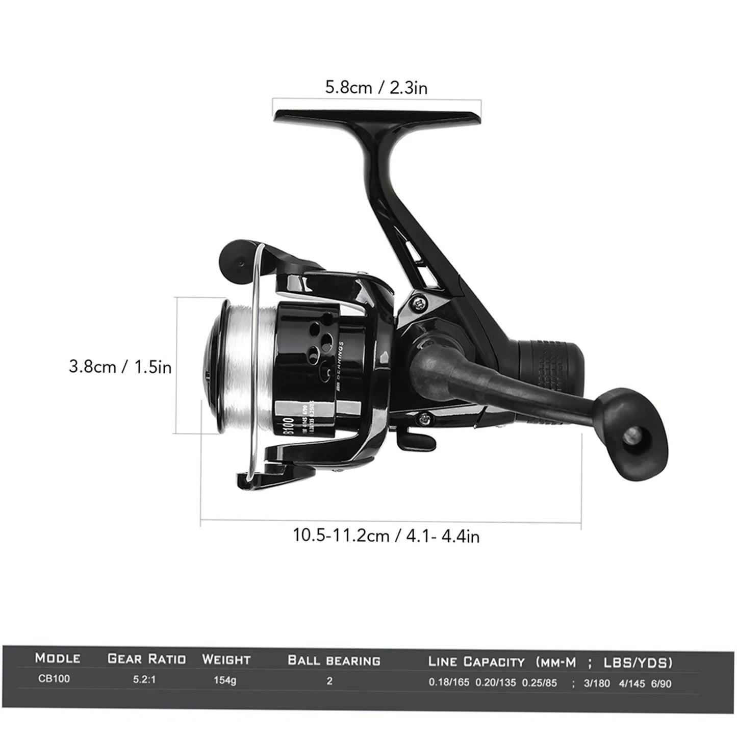 Telescopic Fishing Rod And Spinning Reel Combo Kit With Lures And Bag