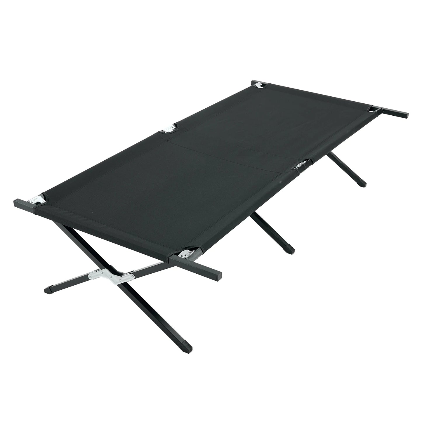 JHK Portable Folding Camping Cot Lounge Chair