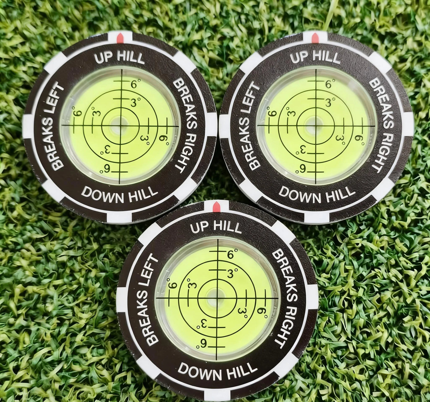 Summerwins Putt Green Reader Portable Golf Putting Tool Ball Marker