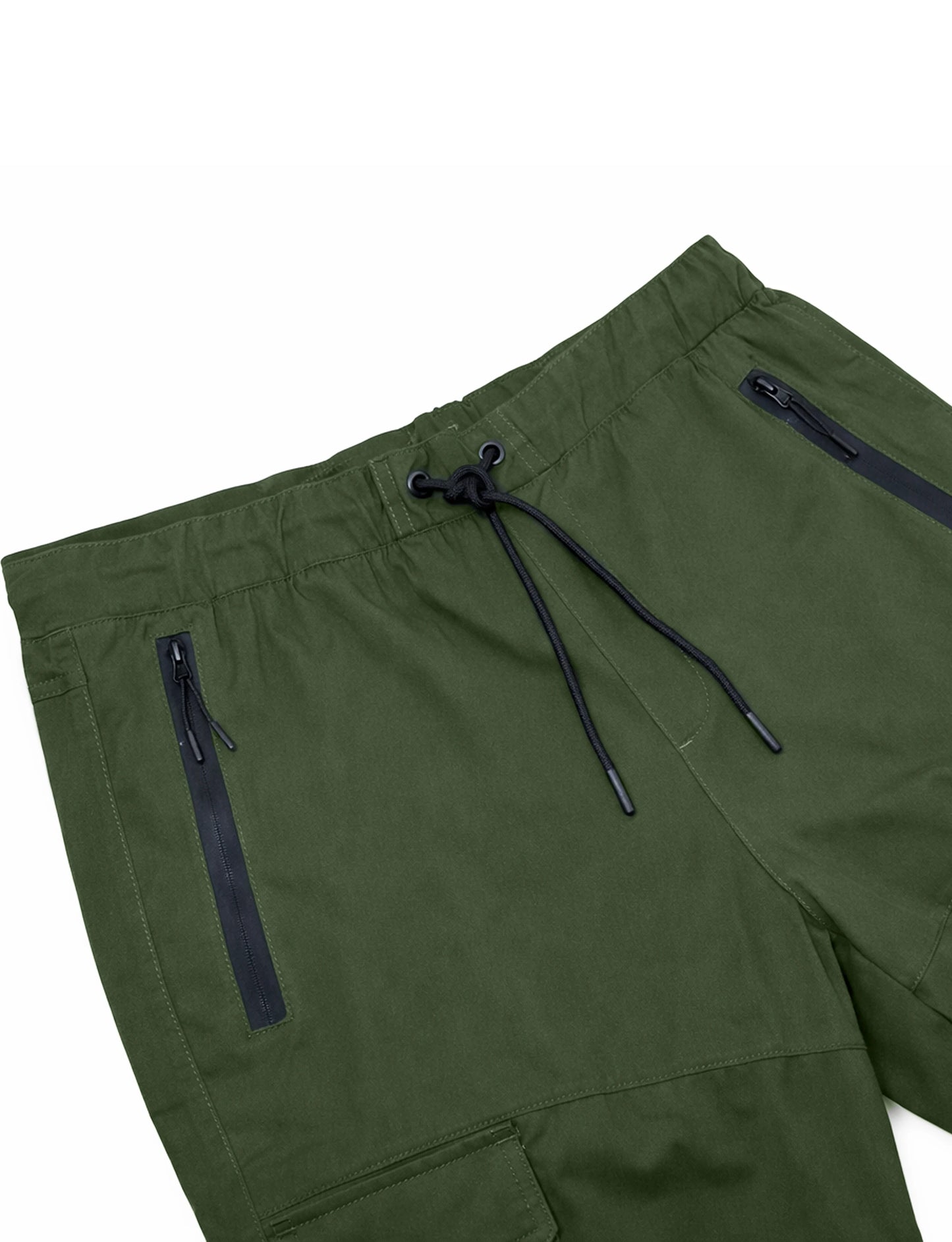 Men's Cotton Flex Stretch Cargo Jogger Pants Slim Fit Casual