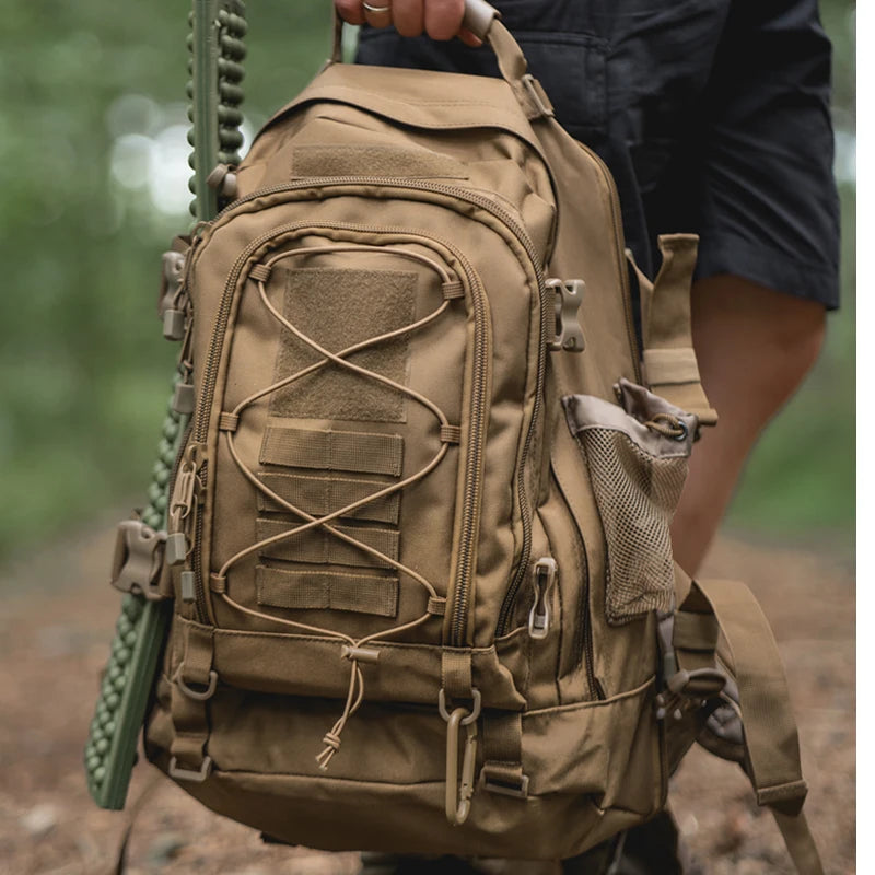 LQARMY Tactical Backpack For Outdoor Hiking And Camping