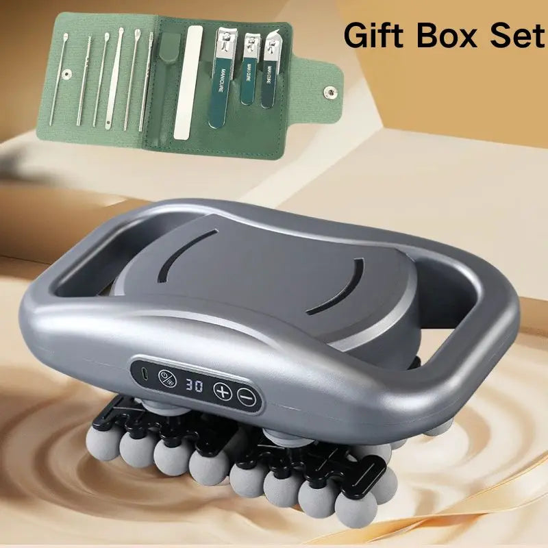 Professional Grade Muscle Massager Gun with 42 Massage Heads LED Digital Display 10min Smart Timer 9 Speed Modes Type-C Fast Cha