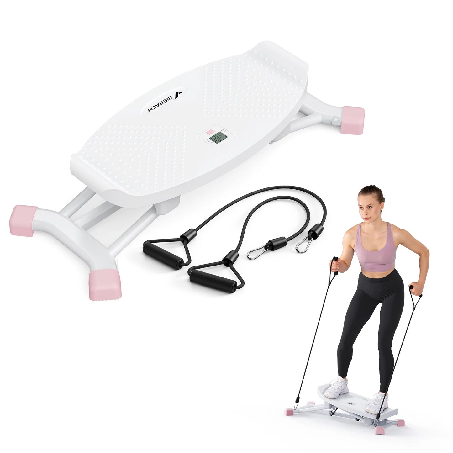 MERACH Ski Machine Simulated Ski Training for Full Body Workout