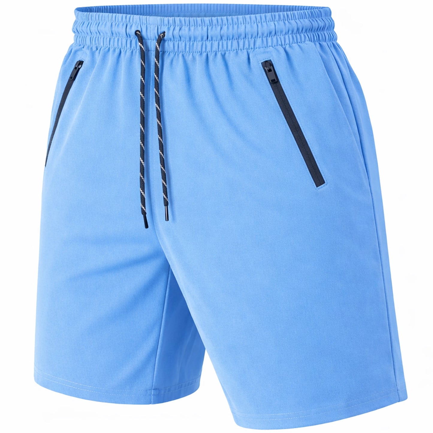Men's 3 Pack Performance Training Shorts With Zipper Pockets