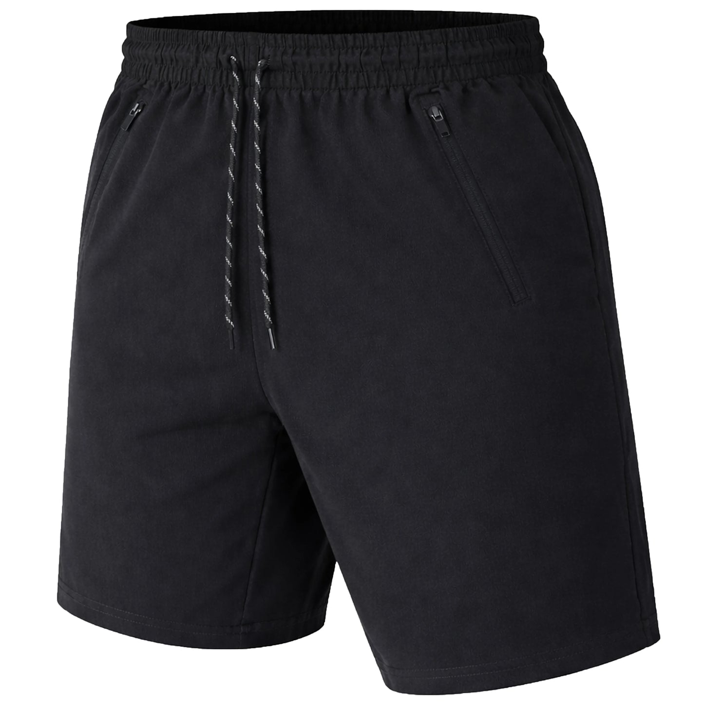Men's 3 Pack Performance Training Shorts With Zipper Pockets