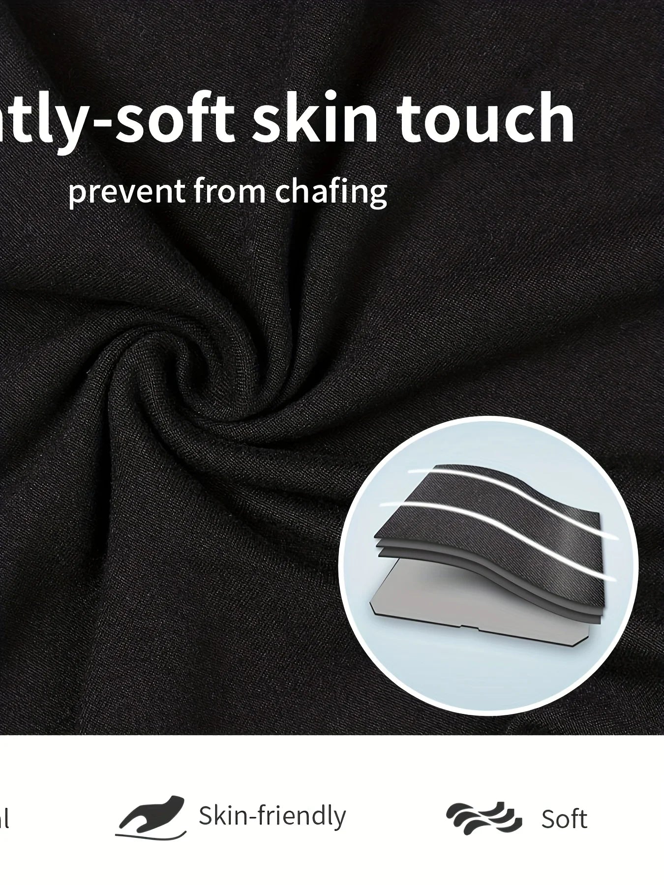 5-Pack High Waist Shorts, Stretch Quick-Drying Breathable with Pocket Design, Wide Hem Without Curling, Super Soft Tummy Control