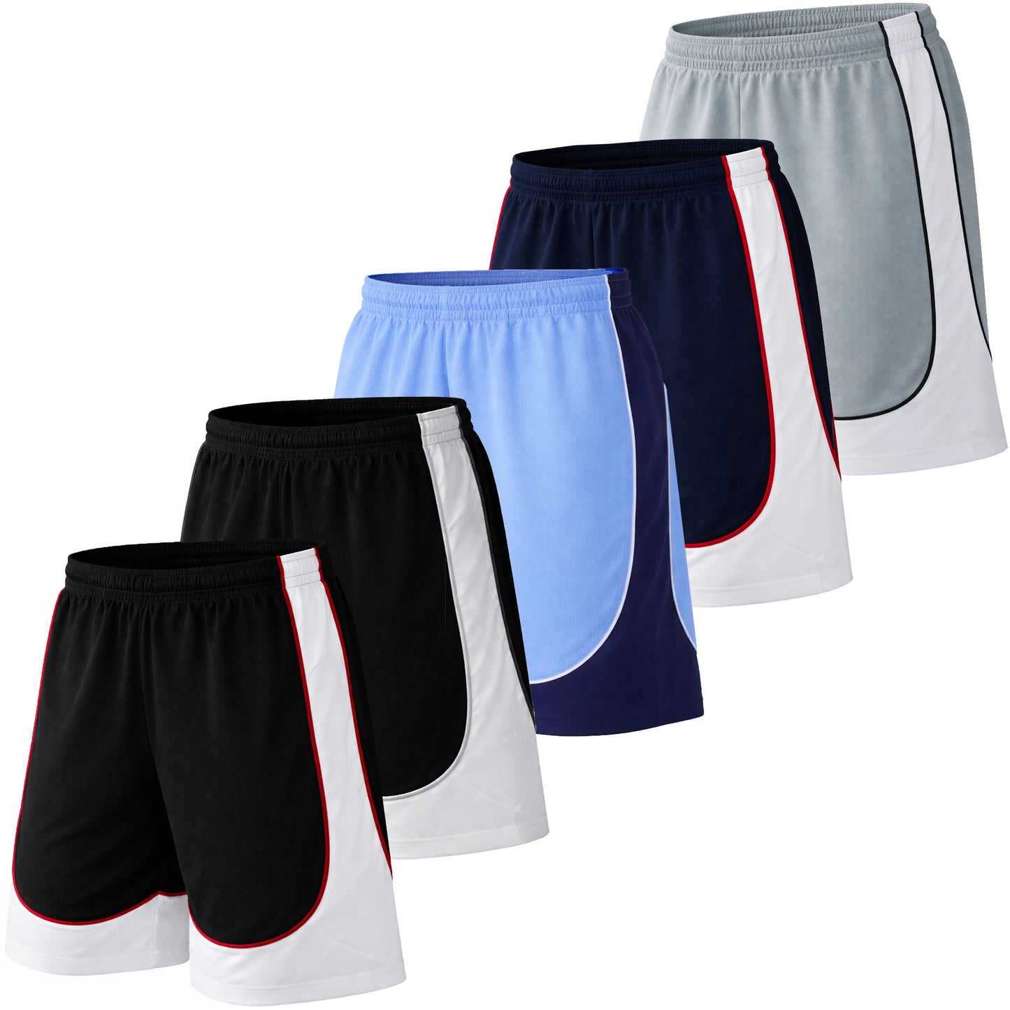 Men's Lightweight Breathable Moisture-Wicking Mesh Shorts