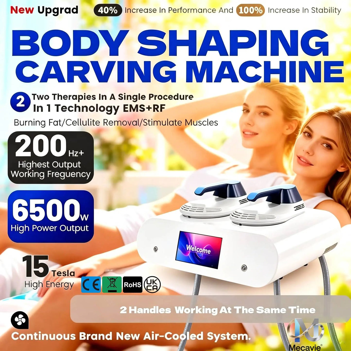 Emsnova EMS HIEMT Body Sculpting Machine for Fat Loss