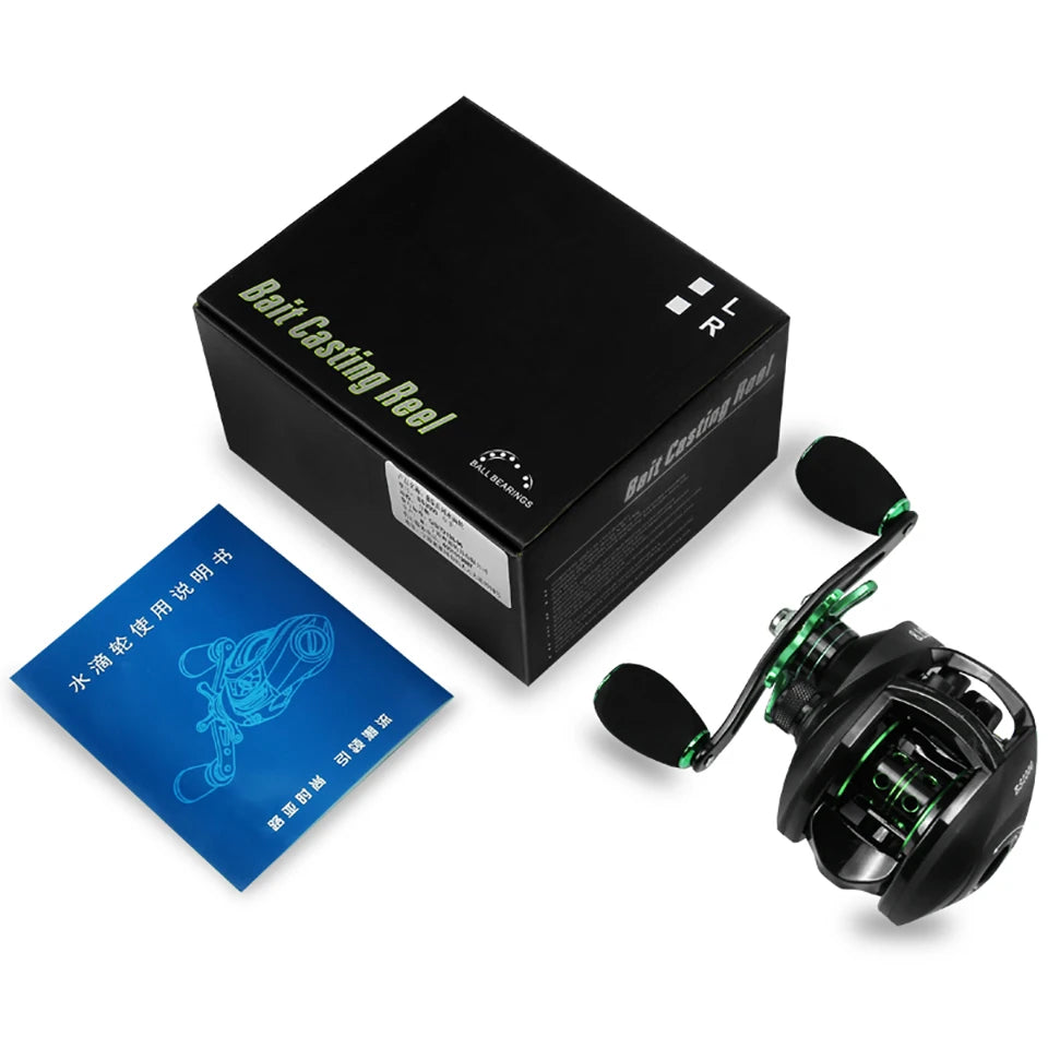 LINNHUE Baitcasting Reel BS2000 8.1:1 High Speed Saltwater Fishing