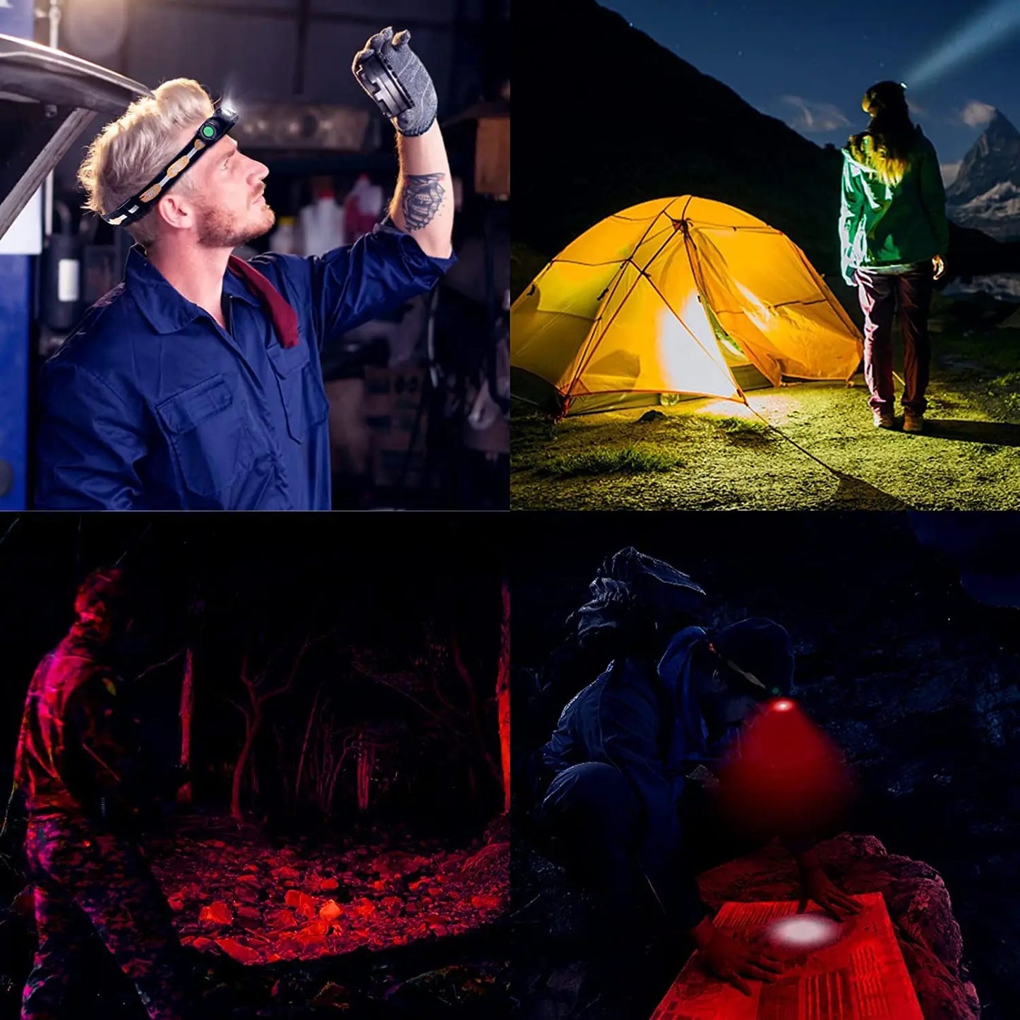 Sofirn H25LR LED Rechargeable Headlamp 1200 Lumen 90 CRI 660nm