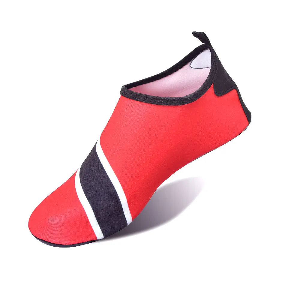 Quick-Dry Water Shoes Unisex Beach Footwear For Surfing Jamaica Flag