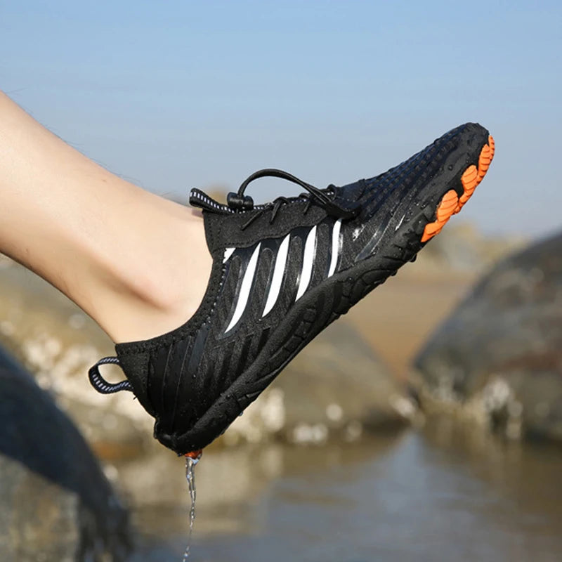 Men Quick Dry Water Shoes Outdoor Barefoot Aqua Breathable Sneakers