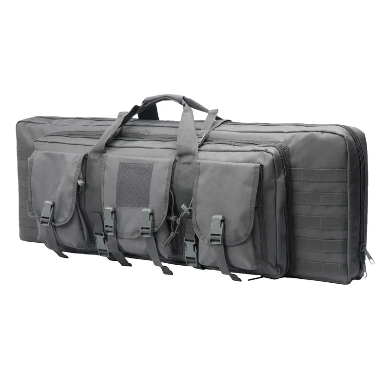 LQARMY Tactical Double Rifle Case MOLLE System