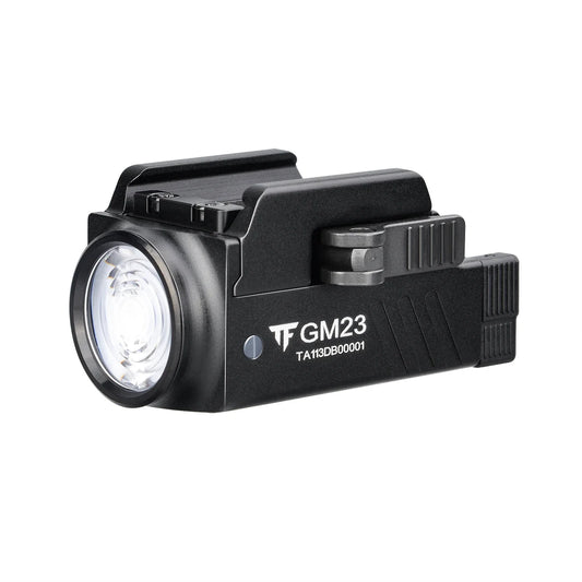 TrustFire GM23 Tactical LED Flashlight 800LM USB Rechargeable Rail Mounted