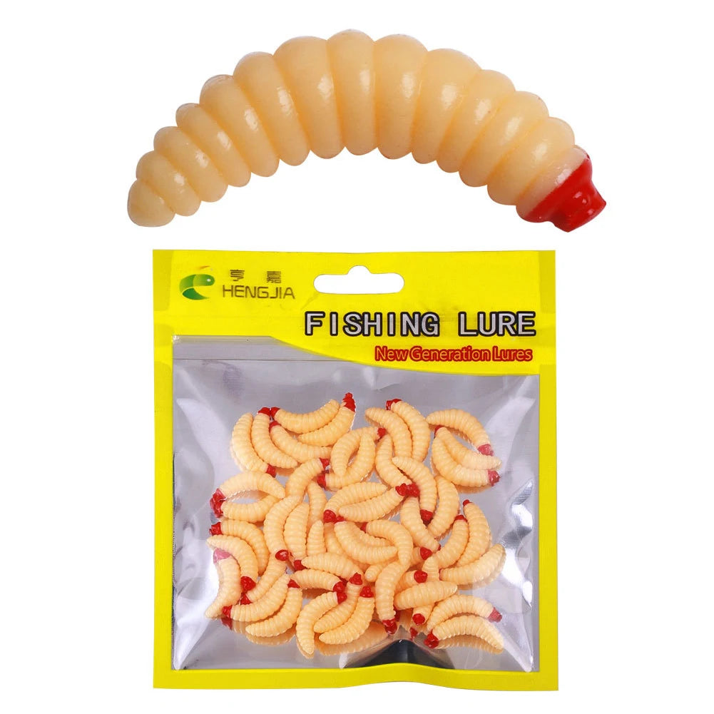 Shunmaii Maggot Grub Soft Fishing Lure