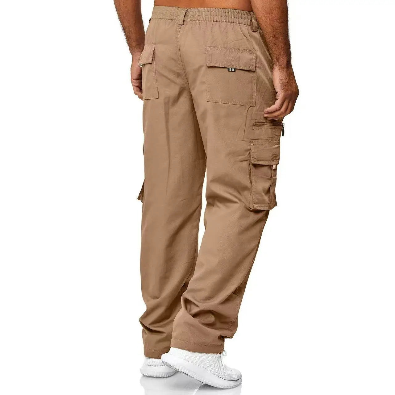 Men's Performance Flex Stretch Cargo Pants for Everyday Comfort
