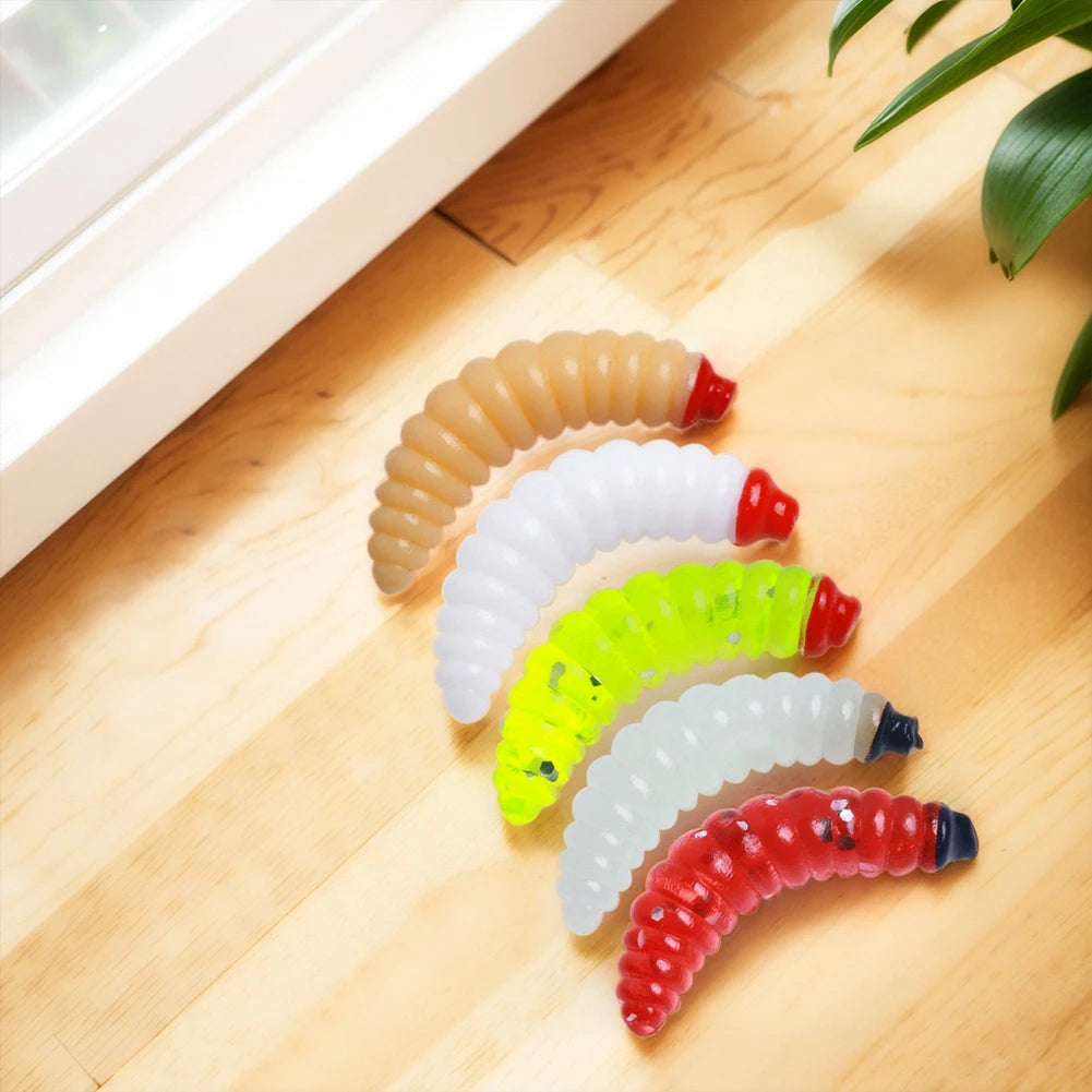 Shunmaii Maggot Grub Soft Fishing Lure