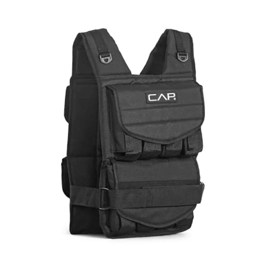Adjustable Weighted Vest With Removable Weights For Strength Training And Cardio
