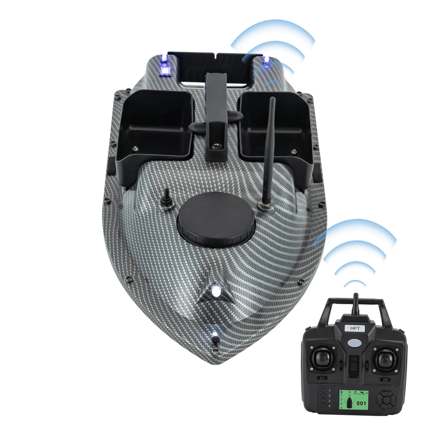 16 Positioning GPS Fishing Bait Boat With 2 Batteries