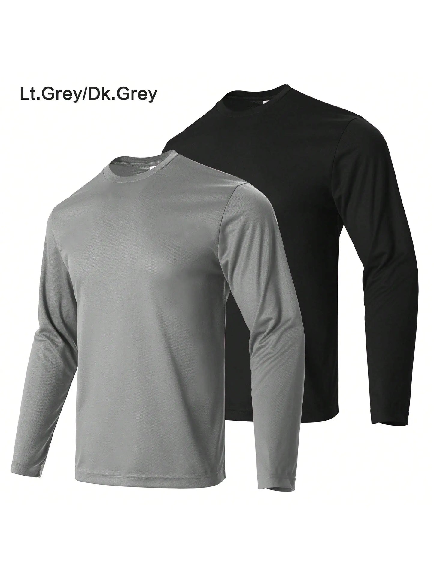 Unisex Performance Long Sleeve Shirt Breathable Moisture Wicking Quick Dry