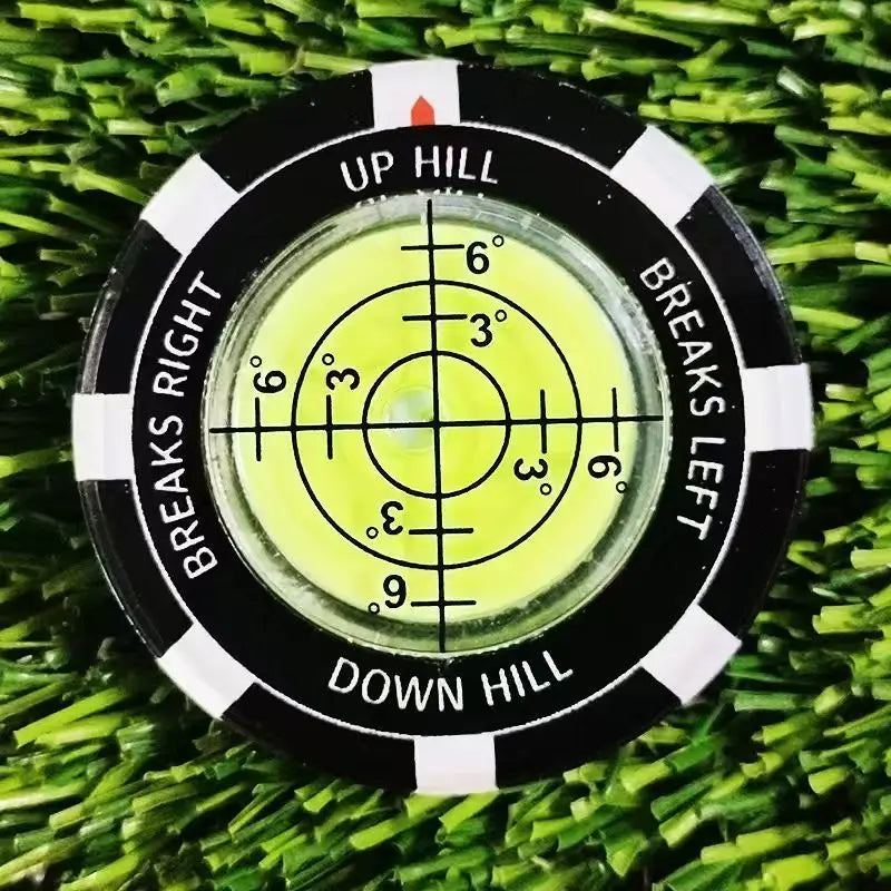Summerwins Putt Green Reader Portable Golf Putting Tool Ball Marker