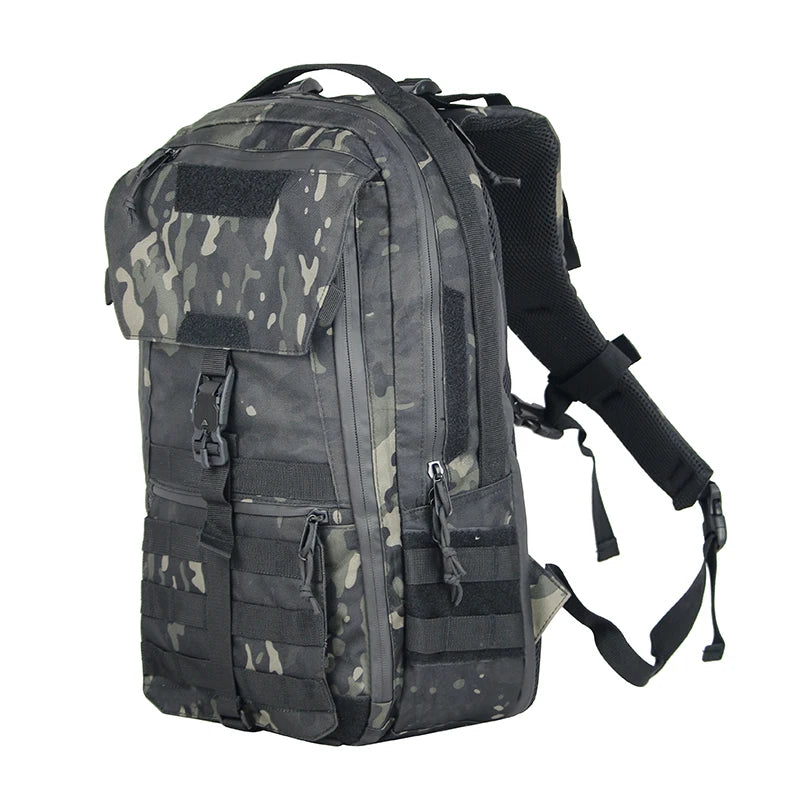 LQARMY Camping Backpack Waterproof Trekking Fishing Hunting Bag Tactical Molle Climbing Rucksack Outdoor Bags