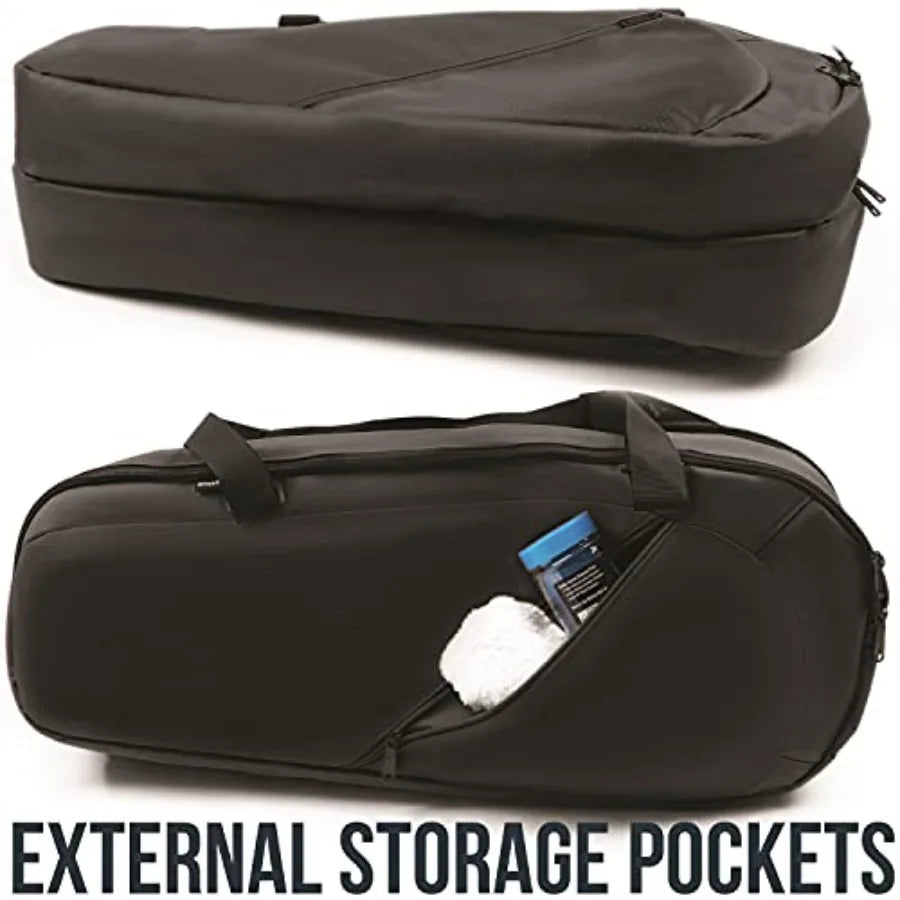 Tennis Bag and Racketball Bag - Tennis Bags for Women and Men to Hold Tennis Racket, Racquetball Racket, Pickleball Paddles and