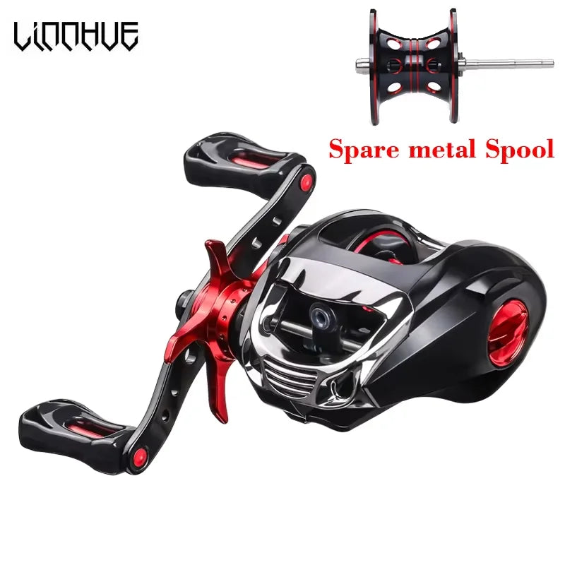 LINNHUE Baitcasting Reel BS2000 8.1:1 High Speed Saltwater Fishing