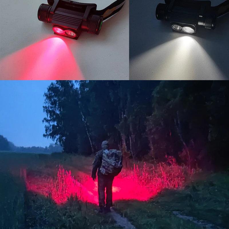 Sofirn H25LR LED Rechargeable Headlamp 1200 Lumen 90 CRI 660nm