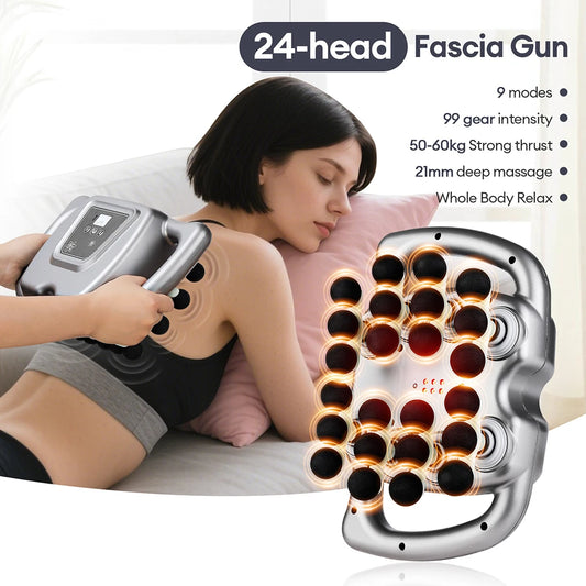 Foreverlily Muscle Massage Gun for Back Neck and Shoulder Relief
