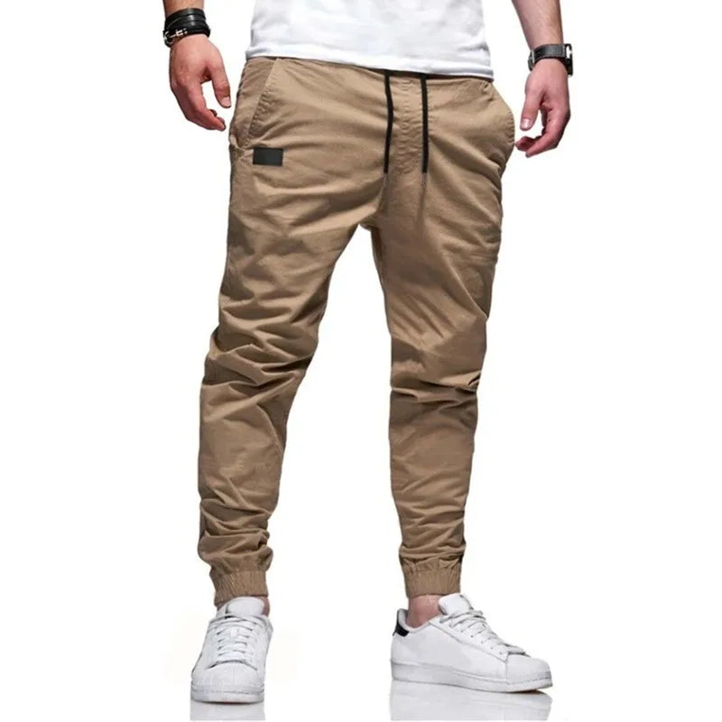 Men's Casual Jogger Cargo Pants With Multi Pocket Sweatwear