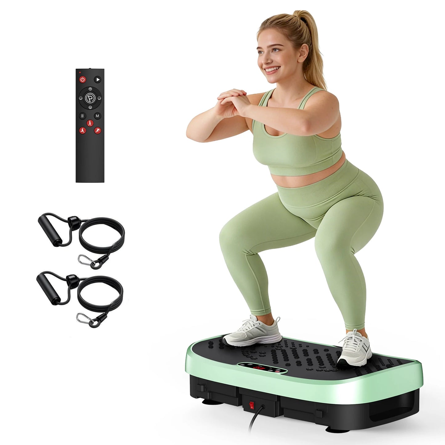 Vibration Plate Fat Burning Machine 120 Levels Quiet Operation