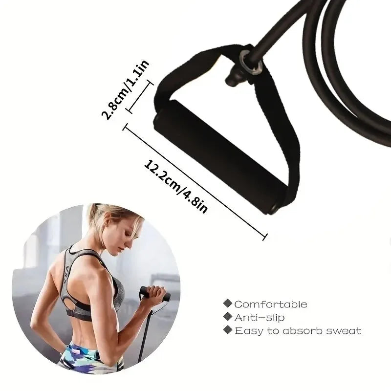 Resistance Bands With Handles For Home Gym Training