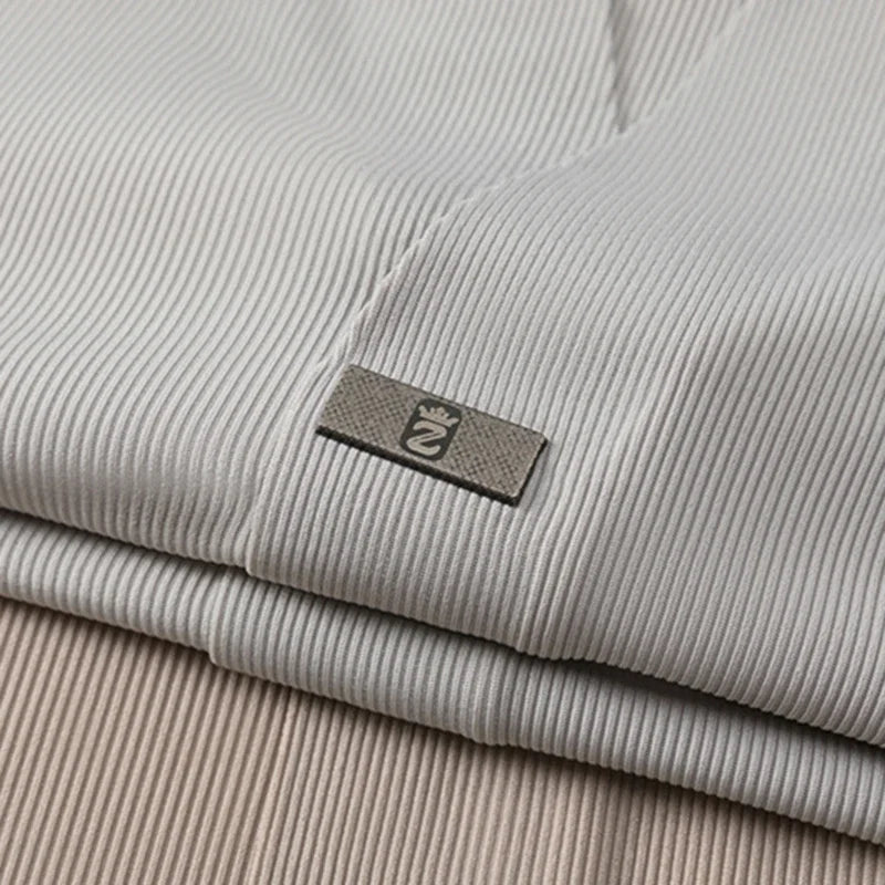 2025 New Men's Casual and Fashionable Solid Color Short Sleeved Polo Shirt Comfortable and Versatile Summer T-shirt