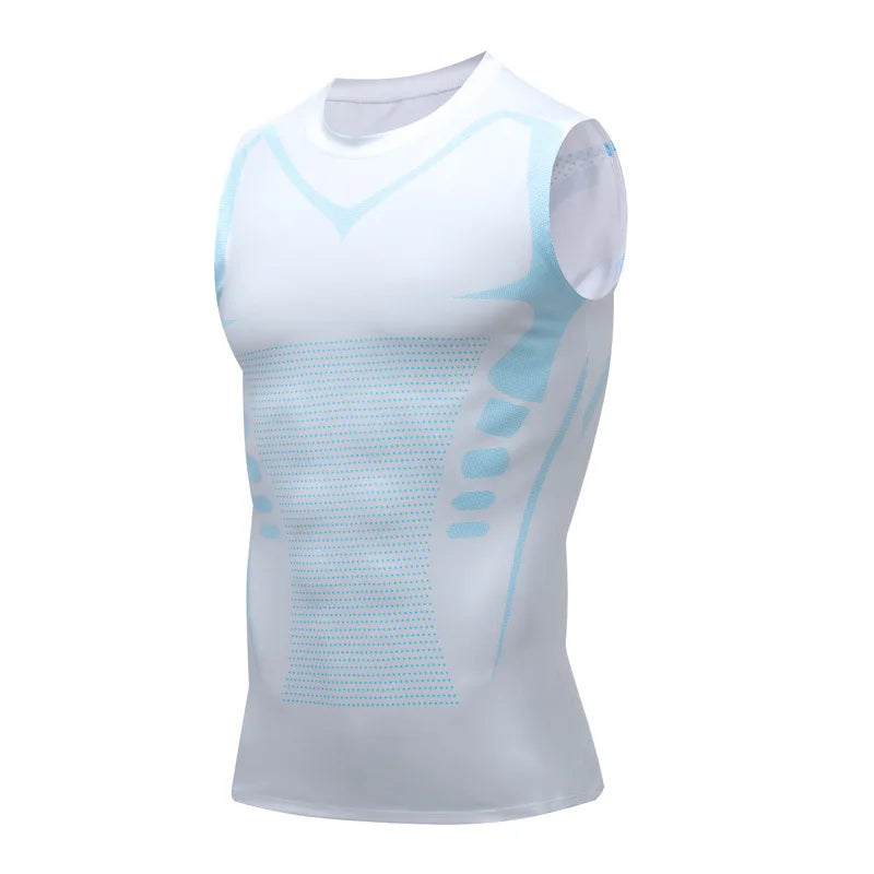 Men Compression Tank Top Sleeveless Quick Dry Gym Sportswear