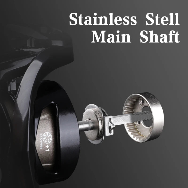 Billings Spinning Reel MKSE Max Drag 6KG Aluminum Spool