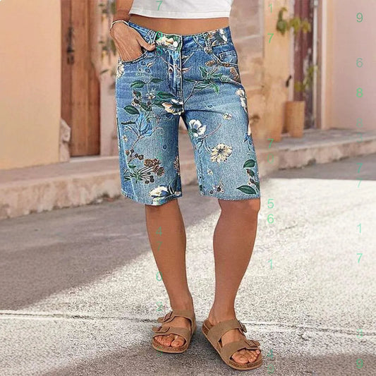 myshuee Women's Denim Wide Leg Jeans Loose Fit