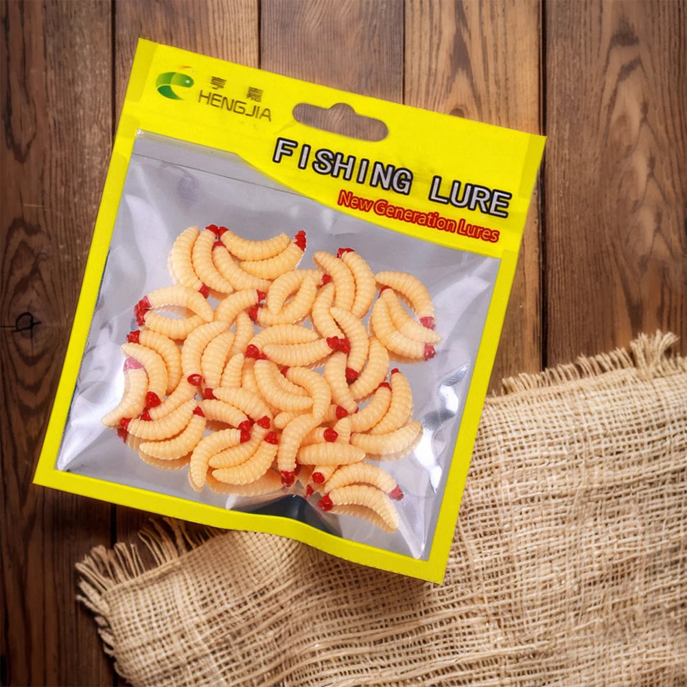Shunmaii Maggot Grub Soft Fishing Lure