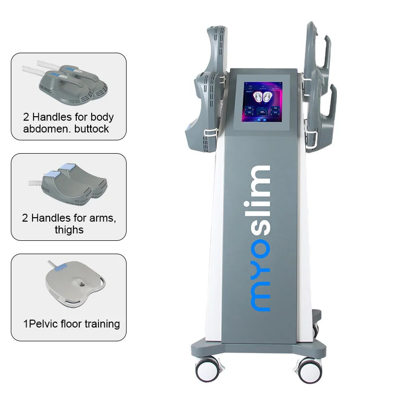 MYOSLIM 6500W Body Sculpting Machine With 200Hz Muscle Stimulator