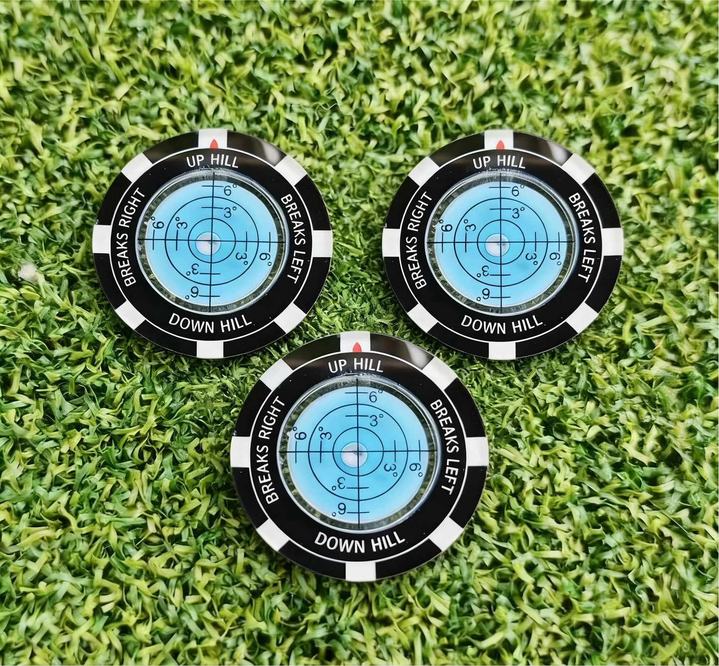 Summerwins Putt Green Reader Portable Golf Putting Tool Ball Marker