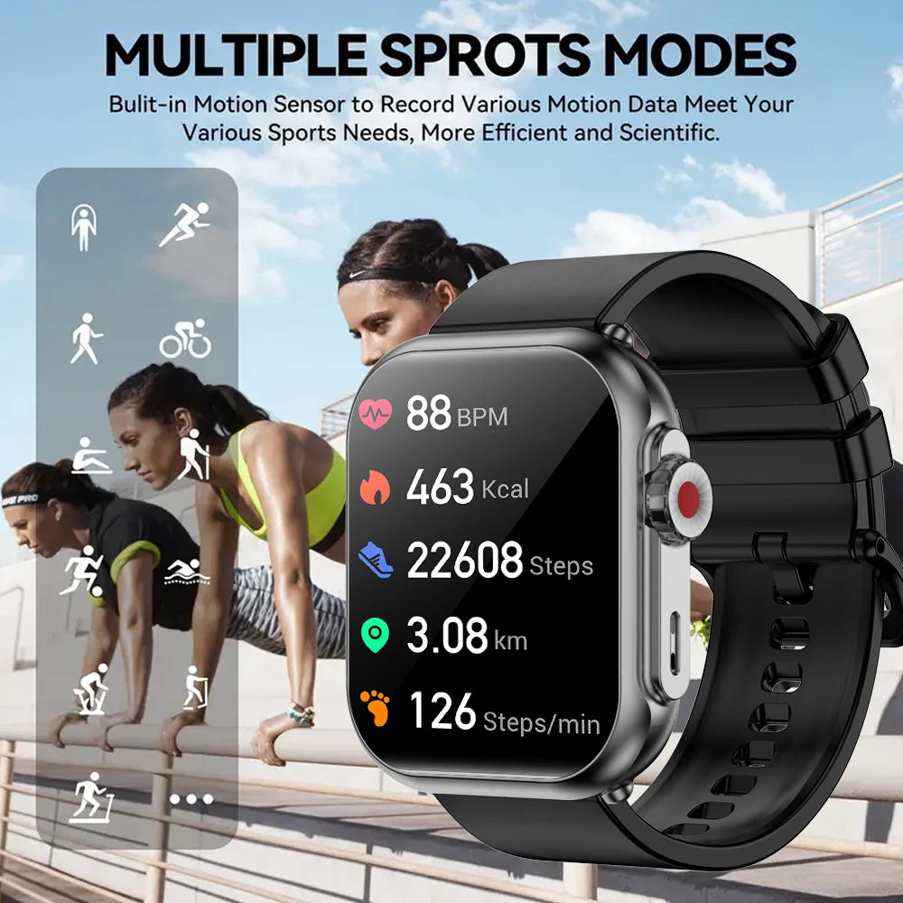 SENBONO Smart Watch for Men Women With 1000mAh Battery 100Day Standby Time Fitness Tracker IP68 Waterproof Watch for Android iOS
