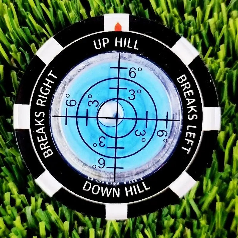 Summerwins Putt Green Reader Portable Golf Putting Tool Ball Marker