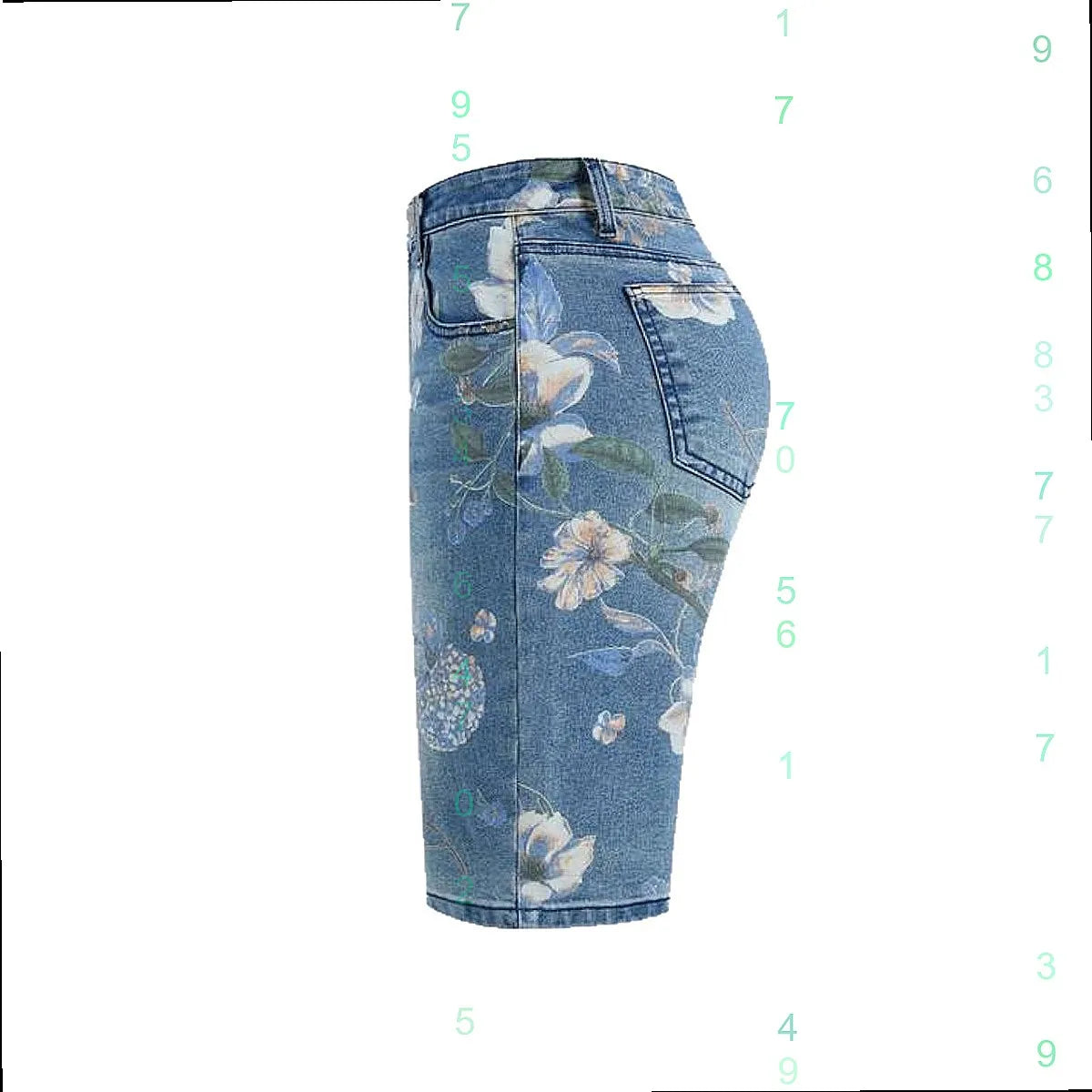 myshuee Women's Denim Wide Leg Jeans Loose Fit